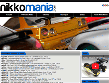 Tablet Screenshot of nikkomania.com